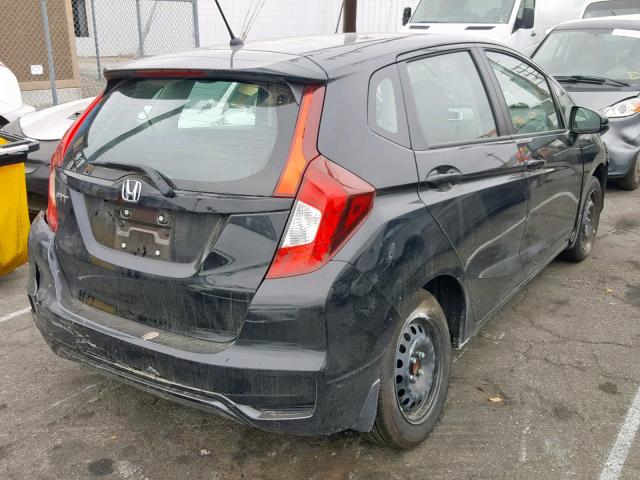 3HGGK5H48KM705496 - 2019 HONDA FIT LX BLACK photo 4