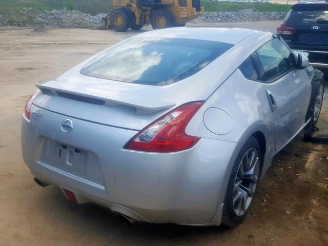 JN1AZ4EH9EM636824 - 2014 NISSAN 370Z BASE SILVER photo 4