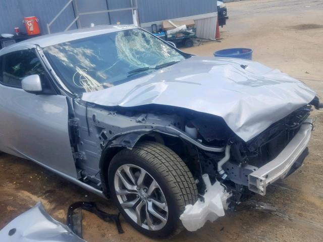 JN1AZ4EH9EM636824 - 2014 NISSAN 370Z BASE SILVER photo 9