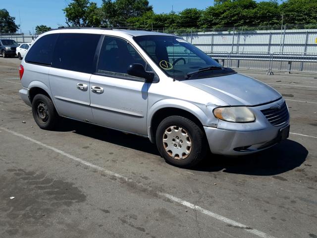 1C4GJ45371B269639 - 2001 CHRYSLER VOYAGER LX SILVER photo 1