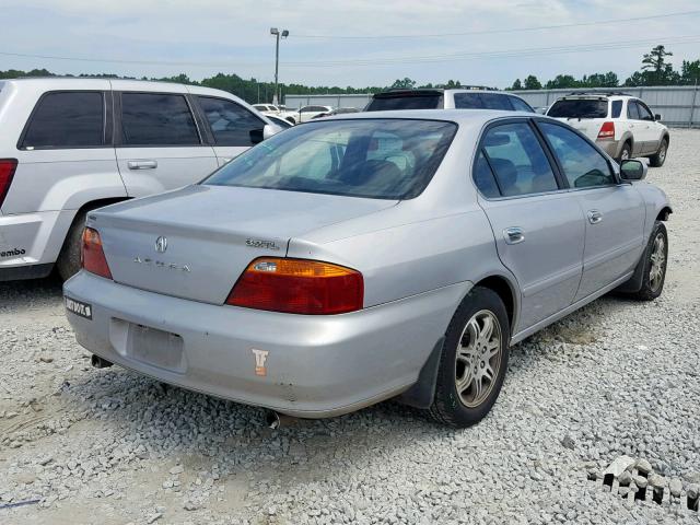 19UUA5662YA047318 - 2000 ACURA 3.2TL SILVER photo 4