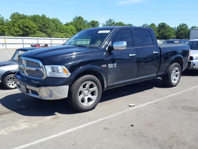 1C6RR7VT9ES316489 - 2014 RAM 1500 LARAM BLACK photo 2