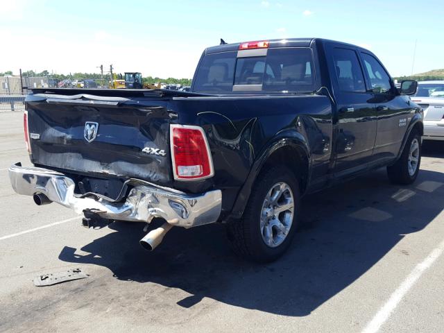 1C6RR7VT9ES316489 - 2014 RAM 1500 LARAM BLACK photo 4