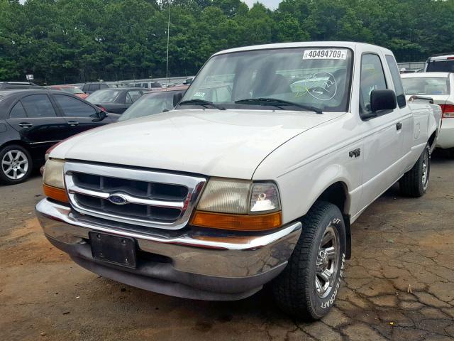 1FTYR14V1YTA10003 - 2000 FORD RANGER SUP WHITE photo 2