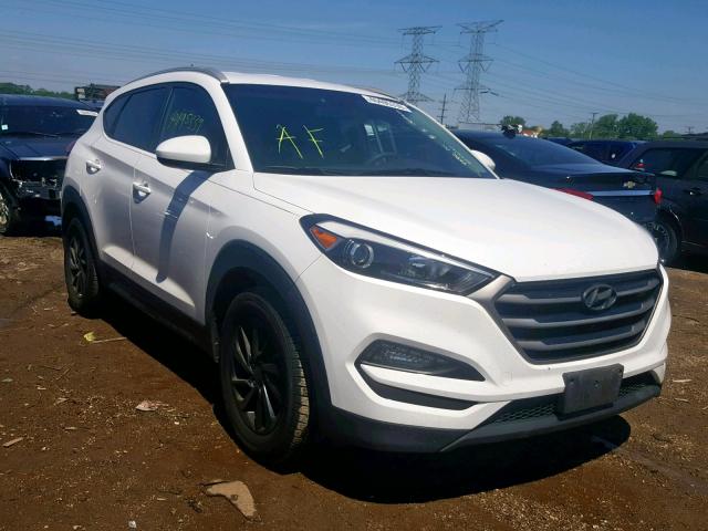 KM8J33A4XGU075625 - 2016 HYUNDAI TUCSON LIM WHITE photo 1