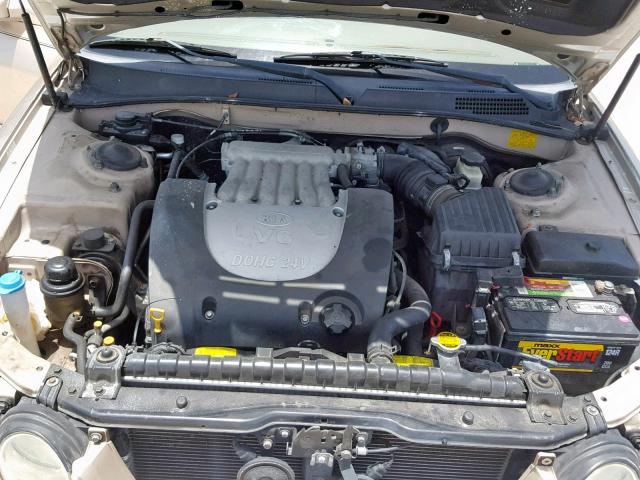 KNAGD128245278531 - 2004 KIA OPTIMA GOLD photo 7