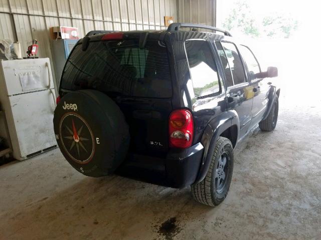 1J8GL58K63W501073 - 2003 JEEP LIBERTY LI BLACK photo 4