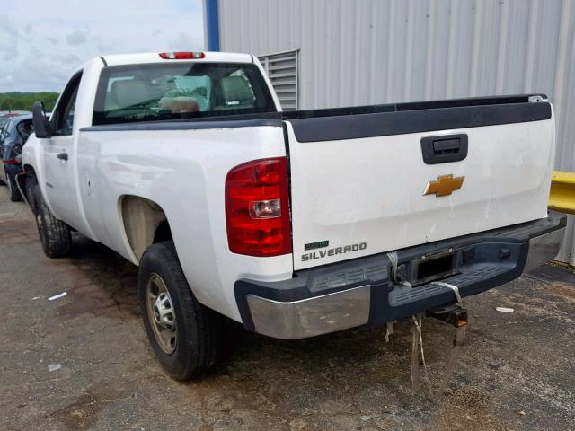 1GC0CVCG4CF101329 - 2012 CHEVROLET SILVERADO WHITE photo 3