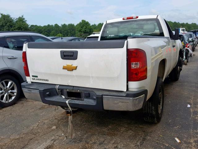 1GC0CVCG4CF101329 - 2012 CHEVROLET SILVERADO WHITE photo 4