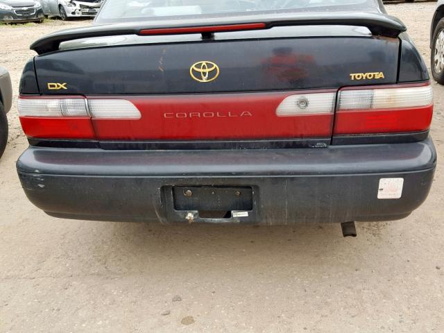 1NXBB02E4VZ587228 - 1997 TOYOTA COROLLA DX BLACK photo 9