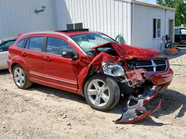 1B3CB8HB3AD616802 - 2010 DODGE CALIBER RU MAROON photo 9