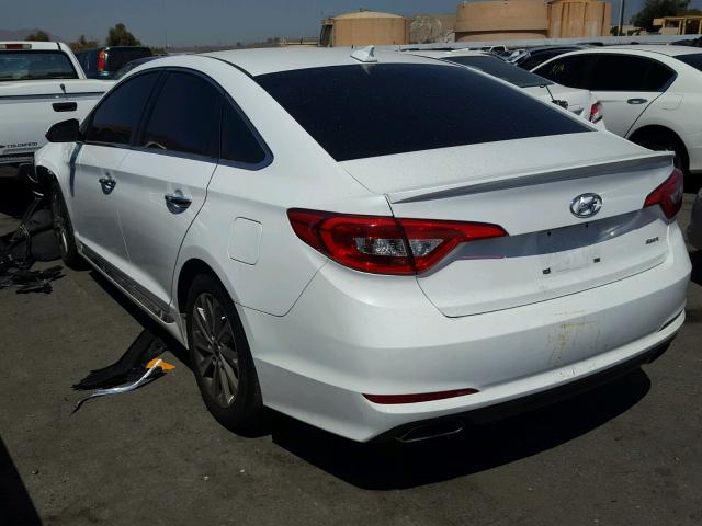 5NPE34AF0GH427408 - 2016 HYUNDAI SONATA SPO WHITE photo 3