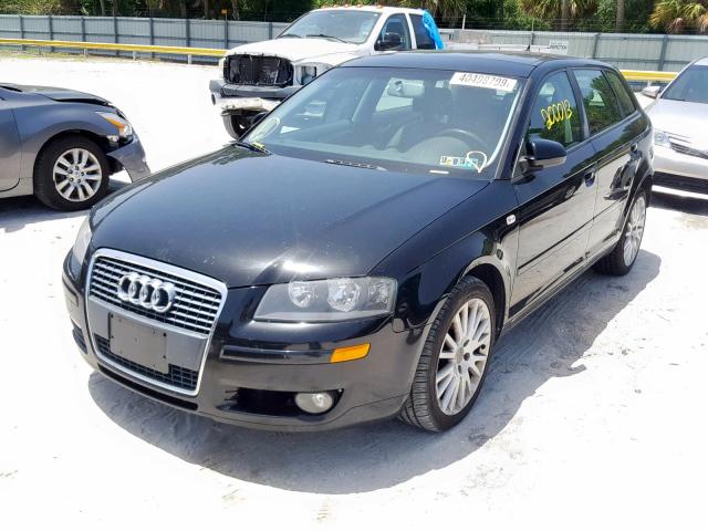 WAUNF78P57A146961 - 2007 AUDI A3 2.0 PRE BLACK photo 2