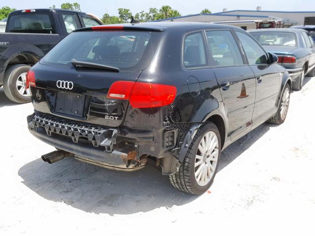 WAUNF78P57A146961 - 2007 AUDI A3 2.0 PRE BLACK photo 4