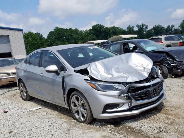 1G1BF5SM9H7102400 - 2017 CHEVROLET CRUZE PREM SILVER photo 1