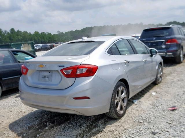 1G1BF5SM9H7102400 - 2017 CHEVROLET CRUZE PREM SILVER photo 4