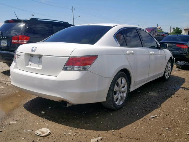 1HGCP2F87AA190068 - 2010 HONDA ACCORD EXL WHITE photo 4