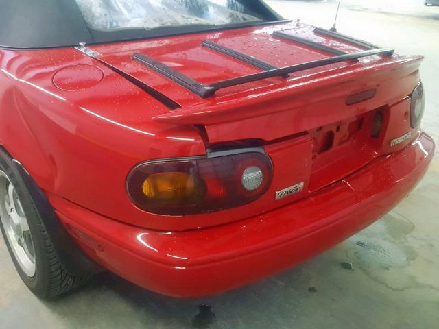 JM1NA3516P0404453 - 1993 MAZDA MX-5 MIATA RED photo 9