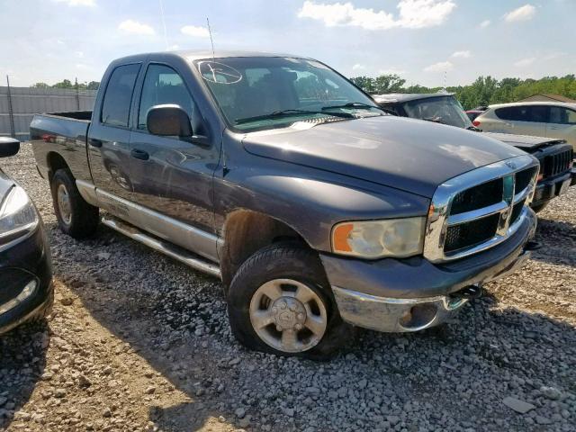 3D3KU28643G746394 - 2003 DODGE RAM 2500 S GRAY photo 1