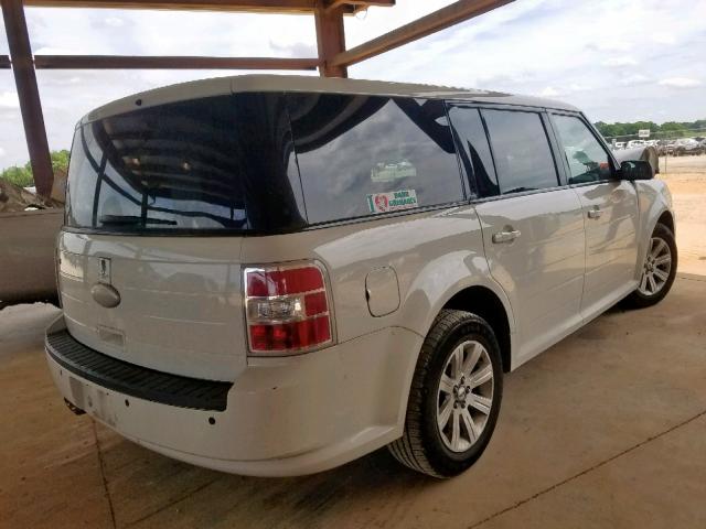 2FMGK5BC7CBD15115 - 2012 FORD FLEX SE WHITE photo 4