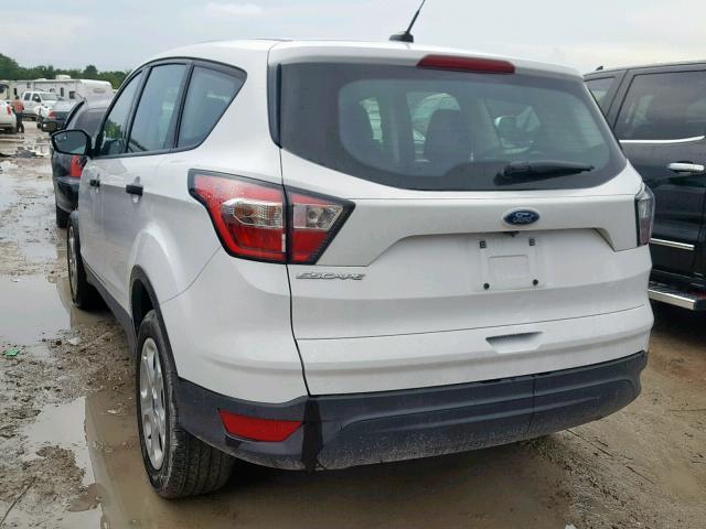 1FMCU0F76JUA36268 - 2018 FORD ESCAPE S WHITE photo 3