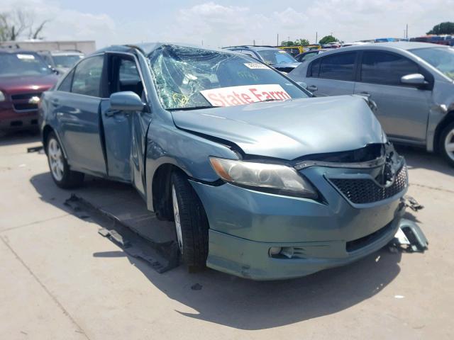 4T1BE46K77U541135 - 2007 TOYOTA CAMRY NEW GREEN photo 1