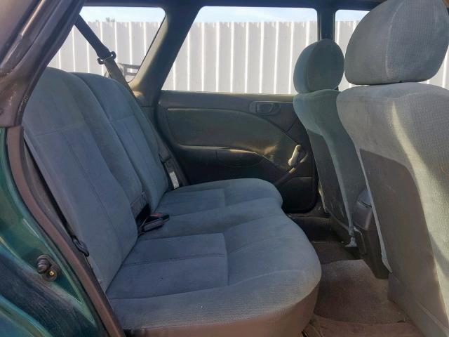 4S3BK4256T7305517 - 1996 SUBARU LEGACY BRI GREEN photo 6