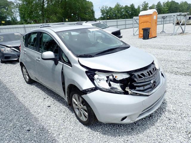 3N1CE2CPXEL354656 - 2014 NISSAN VERSA NOTE SILVER photo 1
