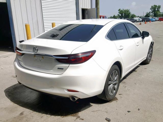 JM1GL1UM1J1325700 - 2018 MAZDA 6 SPORT WHITE photo 4