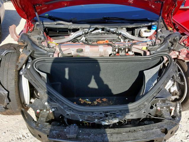 5YJSA1E27HF217158 - 2017 TESLA MODEL S Qırmızı foto 7