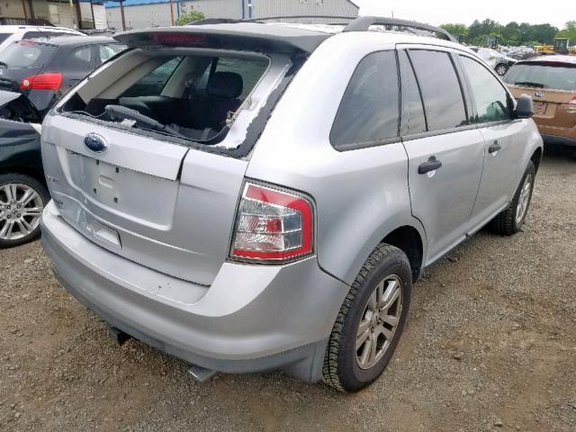 2FMDK3GC7ABA53240 - 2010 FORD EDGE SE SILVER photo 4