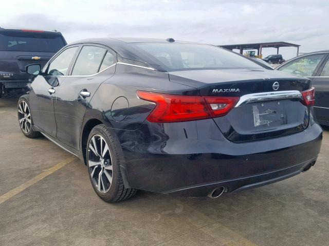 1N4AA6AP5HC449187 - 2017 NISSAN MAXIMA 3.5 BLACK photo 3