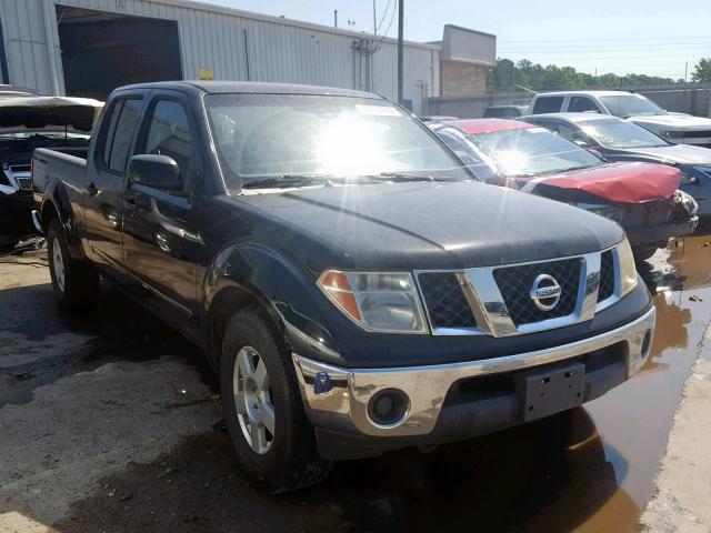 1N6AD09U67C454113 - 2007 NISSAN FRONTIER C BLACK photo 1