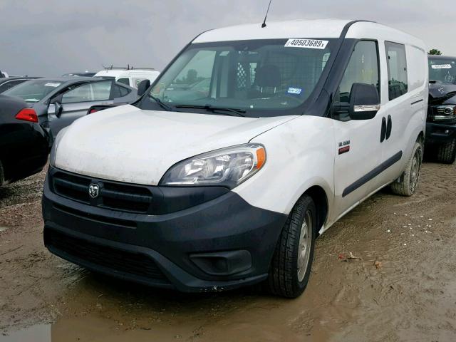 ZFBERFAT1G6B17347 - 2016 RAM PROMASTER WHITE photo 2