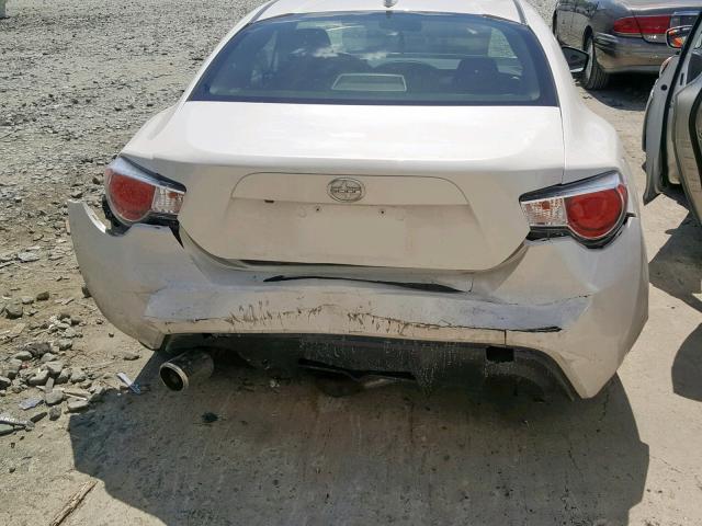 JF1ZNAA11G9705388 - 2016 TOYOTA SCION FR-S WHITE photo 9