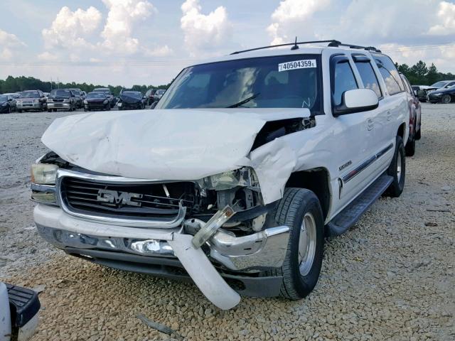 3GKEC16ZX3G205435 - 2003 GMC YUKON XL C WHITE photo 2