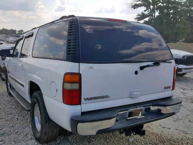 3GKEC16ZX3G205435 - 2003 GMC YUKON XL C WHITE photo 3