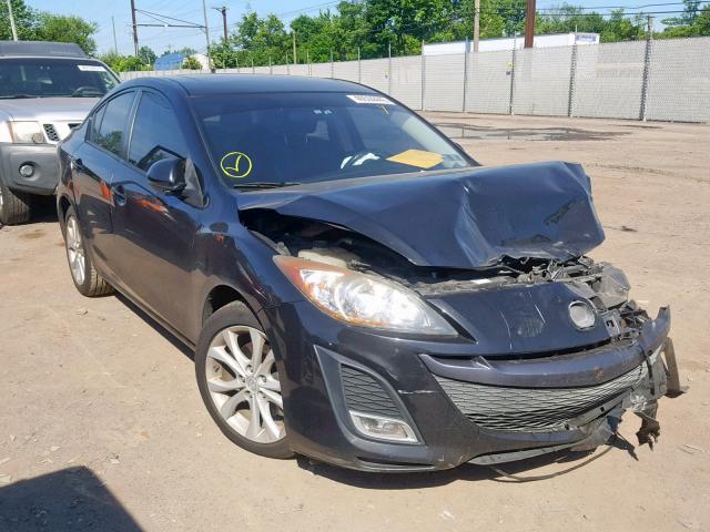 JM1BL1W65B1442769 - 2011 MAZDA 3 S BLACK photo 1