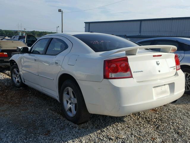 2B3CA3CV8AH153081 - 2010 DODGE CHARGER SX WHITE photo 3