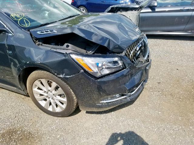 1G4GA5GR6EF248766 - 2014 BUICK LACROSSE GRAY photo 9