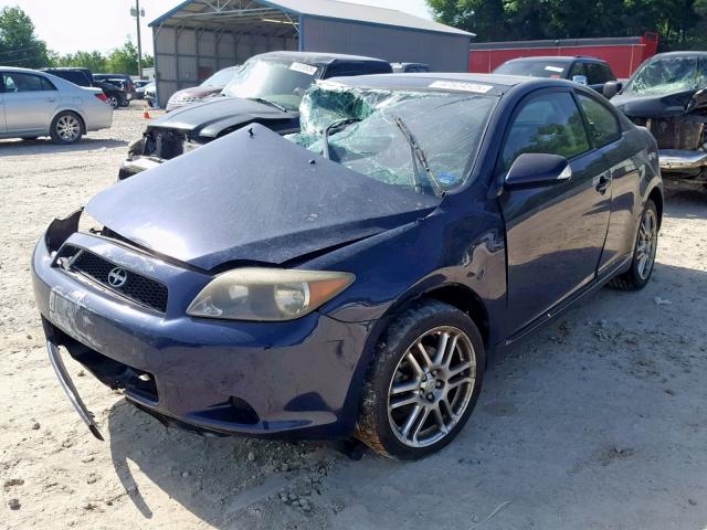 JTKDE177570217171 - 2007 TOYOTA SCION TC ლურჯი ფოტო 2