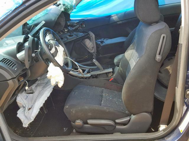 JTKDE177570217171 - 2007 TOYOTA SCION TC ლურჯი ფოტო 5