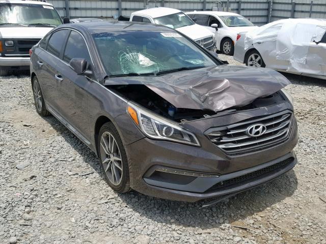 5NPE34ABXFH172309 - 2015 HYUNDAI SONATA SPO BROWN photo 1