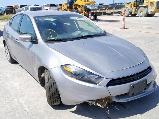 1C3CDFBB2GD660647 - 2016 DODGE DART SXT GRAY photo 1