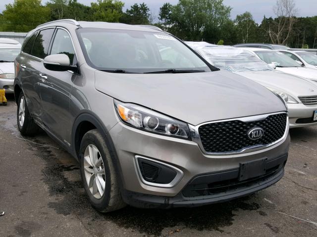 5XYPGDA50HG196667 - 2017 KIA SORENTO LX GRAY photo 1