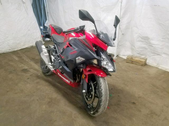 JKAEXKG15KDA29465 - 2019 KAWASAKI EX400 RED photo 1