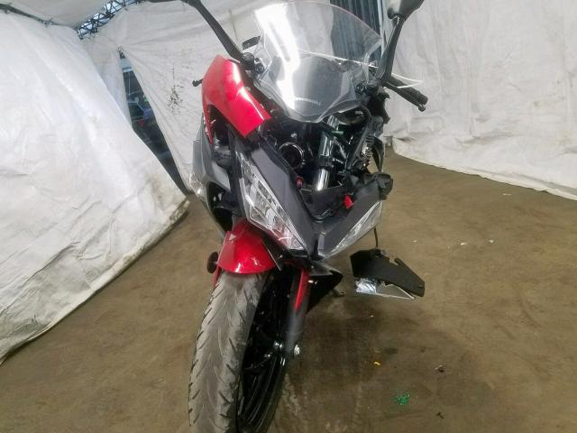 JKAEXKG15KDA29465 - 2019 KAWASAKI EX400 RED photo 9