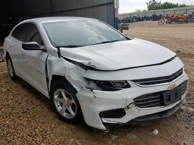 1G1ZB5ST7HF226401 - 2017 CHEVROLET MALIBU LS Blanc photo 1