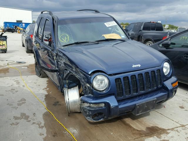 1J4GK58KX3W539314 - 2003 JEEP LIBERTY LI BLUE photo 1