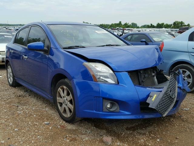 3N1AB6AP1CL703288 - 2012 NISSAN SENTRA 2.0 BLUE photo 1